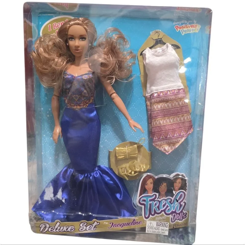 Fresh Dolls Deluxe Set - Jacqueline in Blue